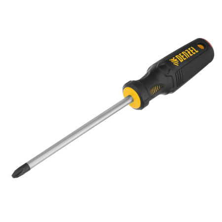 Отвертка DENZEL PH3х150 мм, CrV, трехкомпонентная рукоятка