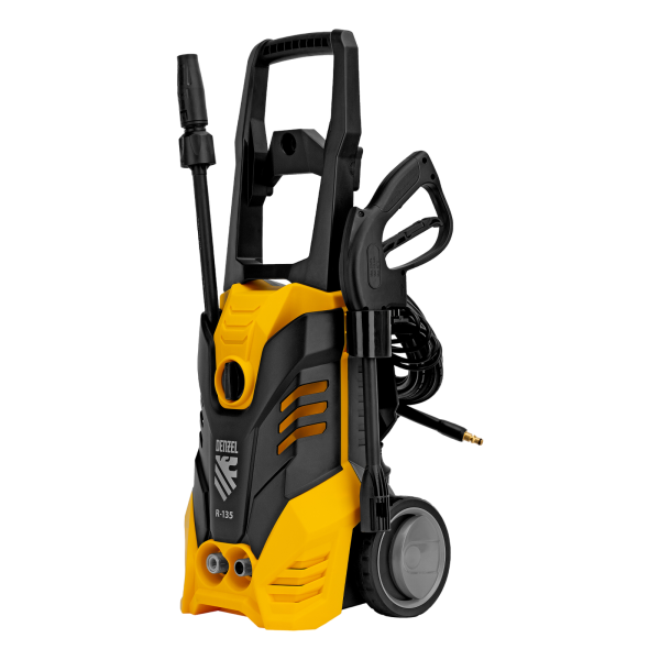 Мойка высокого давления DENZEL R-135, 1800 Вт, 135 бар, 6 л/мин, колесная