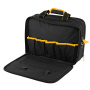 Сумка для инструмента DENZEL 400х170х300 мм, 3 отделения, 28 карманов, наплечный ремень
