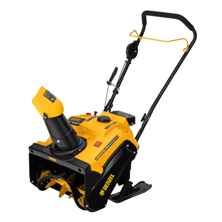 Бензиновая снегоуборочная машина DENZEL SB 460 Sled, 99cc, лыжи ручной старт