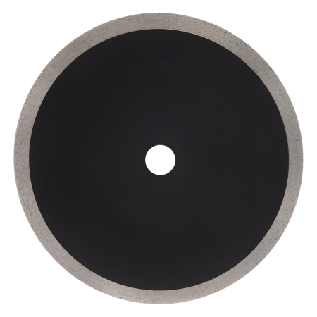 Диск алмазный отрезной DENZEL ф230 х 22,2 мм, Сплошной, мокрое резание, HWD92