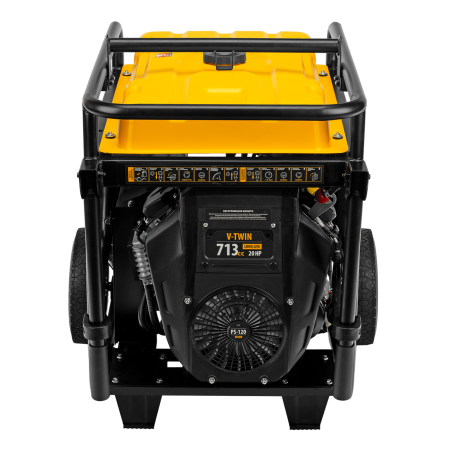 Генератор бензиновый DENZEL PS-120EAD-3, 12 кВт,230/400 В, 40л, разъем ATS,перекл.режима,эл.старт