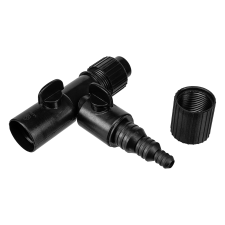 Насос фонтанный DENZEL FNP110-34, 112 Вт, подъем 3,4 м, 3400 л/ч, колокольчик/каскад/гейзер