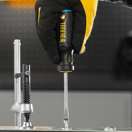 Набор отверток DENZEL 5 шт., PH+SL, S2, 3к рукоятка