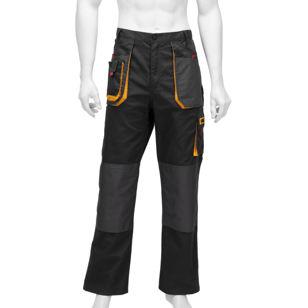 Брюки профессиональные рабочие DENZEL 65% полиэстер 35% хлопок, XXXL