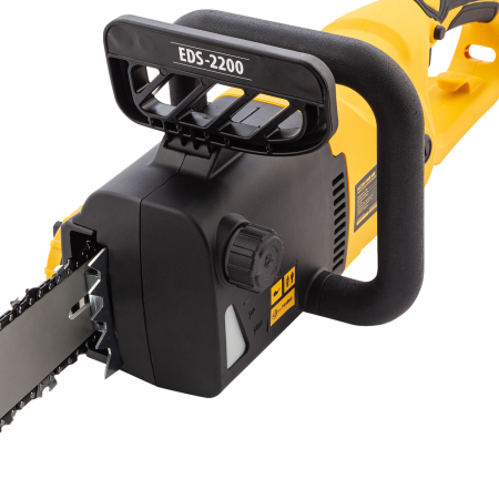 Пила цепная электрическая DENZEL EDS-2200, 2.2 кВт, шина 45 см, шаг 3/8, 62 звена