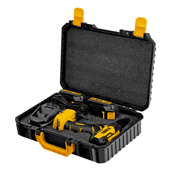 Дрель-шуруповерт аккумуляторная DENZEL CDQ-20, Li-Ion, 20 В