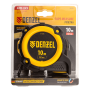 Рулетка DENZEL 31525 10м х 32мм, автоматич. фиксац., нейлон. покрытие, магнит. зацеп, двухстор. разметка