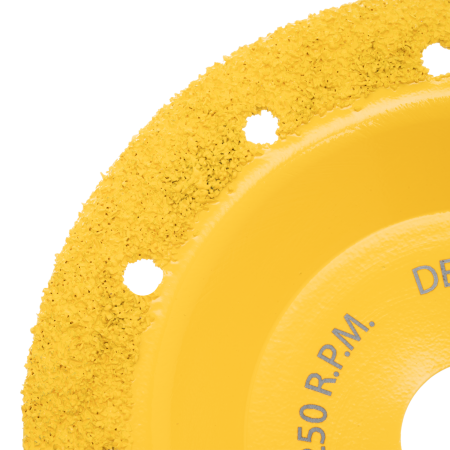 Чашка твердосплавная зачистная DENZEL, 125 мм, Наклонная, мелкое зерно #32