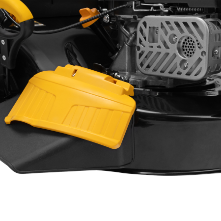 Газонокосилка бензиновая DENZEL GLT-460SP-T, Trike 150 см3, 46 см, привод, панель, 60л Газонокосилка бензиновая DENZEL GLT-460SP-T, Trike 150 см3, 46 см, привод, панель, 60л