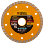 Диск алмазный отрезной DENZEL73108, турбо, 125 x 22.2 мм, сухая резка