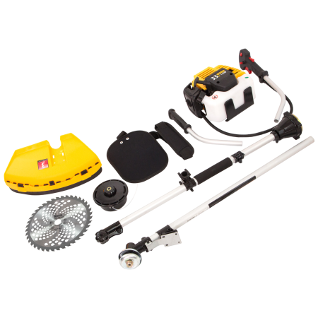 Триммер бензиновый DENZEL DT 33S, 33 см3, 1.8 л.с, разъемная штанга