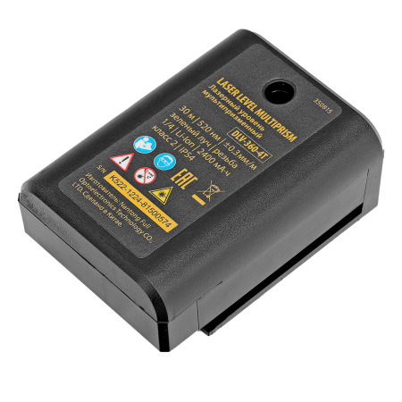 Лазерный уровень мультипризменный DENZEL DLV 360-4T, 30 м, зеленый луч, Li-Ion 2,4 Aч, штатив