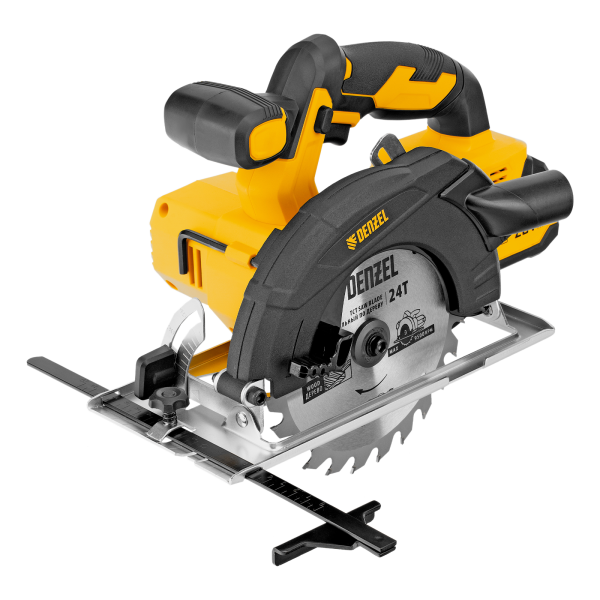 Пила циркулярная аккумуляторная DENZEL CCSH-20-165, 165 мм, Li-Ion, 20 В