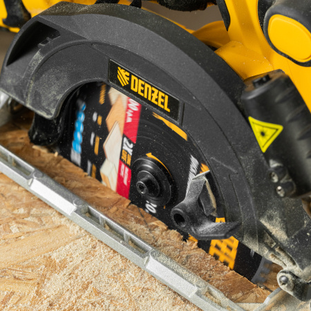 Пильный диск по дереву DENZEL ф185 х 20 мм, 60 зубьев