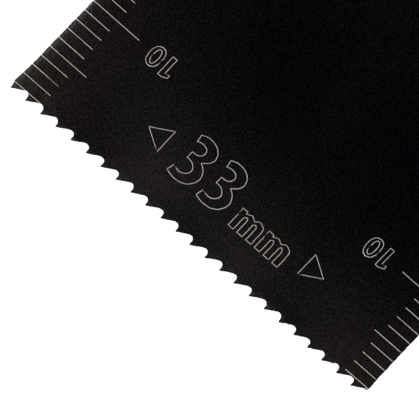 Насадка для МФИ DENZEL 782305 режущая пазовая прямая, BiM, по металлу и дереву, 33 x 1.4 мм