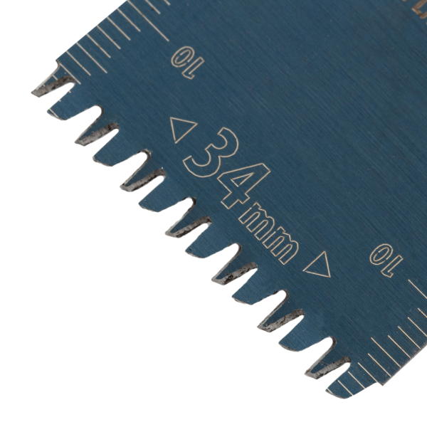 Насадка для МФИ DENZEL 782315 режущая пазовая прямая, HCS, по дереву, ламинату 34 х 2.5 мм