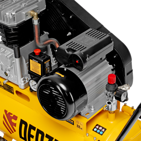 Компрессор воздушный DENZEL рем. привод BCI 2100/50, 2,1 кВт, 50 литров, 400 л/мин