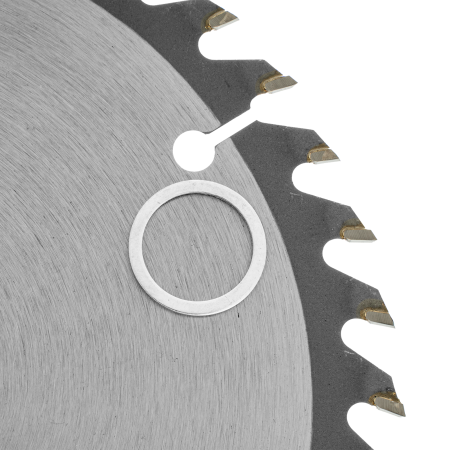 Пильный диск по дереву DENZEL с гвоздями, ф165 х 20 мм, 40 зубов