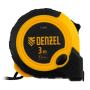 Рулетка DENZEL 3м х 13мм, двухкомп. корпус, кнопка-пауза