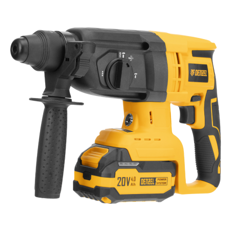 Перфоратор аккумуляторный бесщет. DENZEL RHH-BL-20-28, 3 Дж, Li-Ion, 20 В