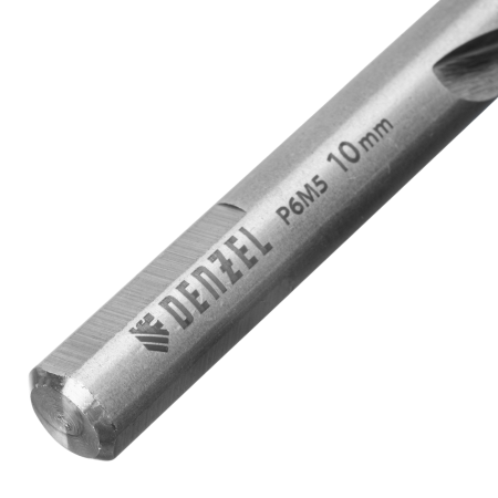 Набор сверл по металлу DENZEL, 1-10 мм, Р6М5-TiN, Golden Tip, 19 шт