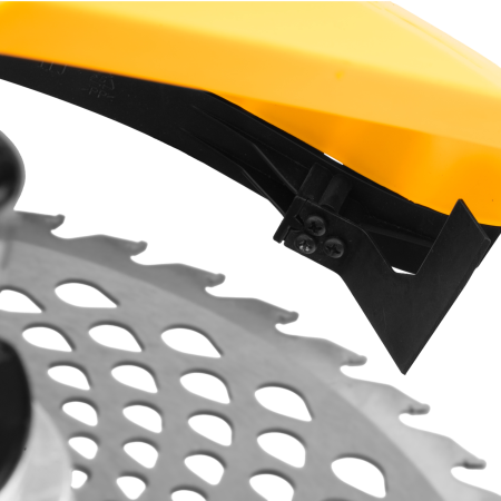 Триммер бензиновый DENZEL DT-43E, 43 см3, неразъемная штанга, электростартер, состоит из 2 частей