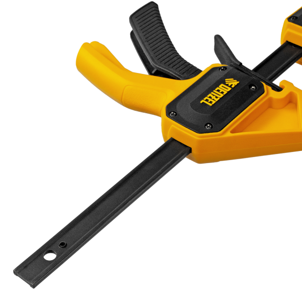 Струбцина DENZEL F-образная, быстрозажимная, 150 х 55 мм, усиленный нейлоновый корпус Струбцина DENZEL F-образная, быстрозажимная, 150 х 55 мм, усиленный нейлоновый корпус