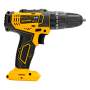 Дрель-шуруповерт аккумуляторная ударная DENZEL CID-18-0, Li-Ion, 18 В