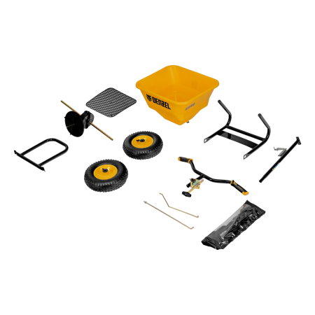 Механическая сеялка на колесах DENZEL 45 л