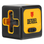 Лазерный уровень DENZEL DQB-T, 30 м, зеленый луч, батарейки, штатив
