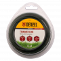 Леска для триммера DENZEL Flex Сord 96127, 2 мм x 15 м, круглая, двухкомпонентная