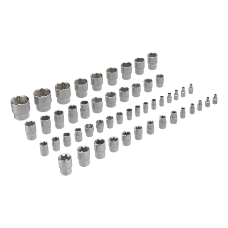 Набор инструментов DENZEL 1/2", 3/8", 1/4", CrV, S2, пластиковый кейс, 232 предмета