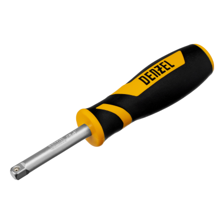 Набор инструментов DENZEL 1/2", 1/4", CrV, S2, пластиковый кейс, 122 предмета