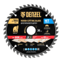Пильный диск по дереву DENZEL с гвоздями, ф190 х 30 мм, 40 зубов