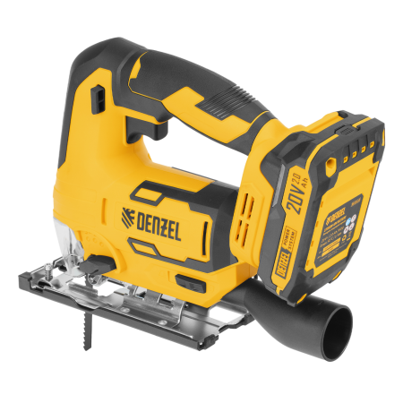 Лобзик аккумуляторный DENZEL CJH-20-80, Li-Ion, 20 В