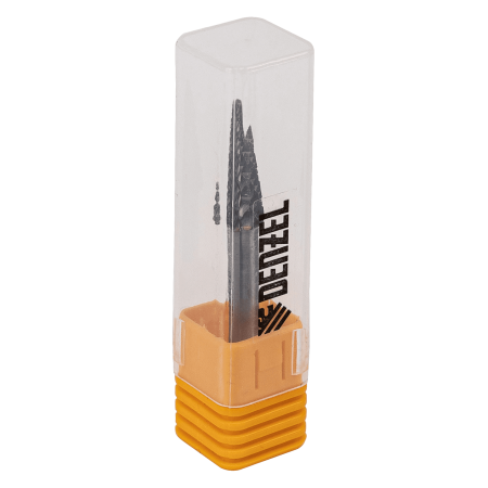 Борфреза по металлу DENZEL твердосплавная, коническая закругленная, тип-L, 8 мм