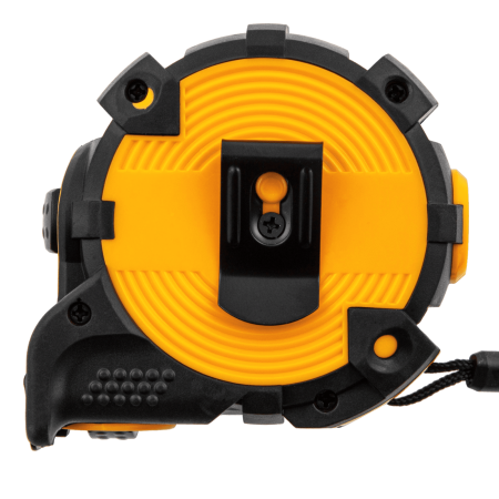 Рулетка DENZEL 31521 5м х 19мм, автоматич. фиксац., нейлон. покрытие, магнит. зацеп, двухстор. разметка