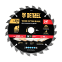 Пильный диск по дереву DENZEL ф250 х 30 мм, 24 зубьев