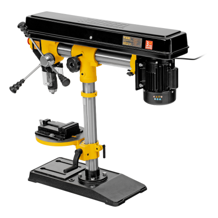 Станок сверлильный радиальный DENZEL DDM-550R, 550 Вт, 16 мм, 12 ск., настольный
