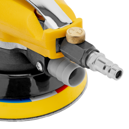 Эксцентриковая шлифовальная машина DENZEL EPG125, 125 мм, 9000 об/мин, 5 мм, 113 л/мин