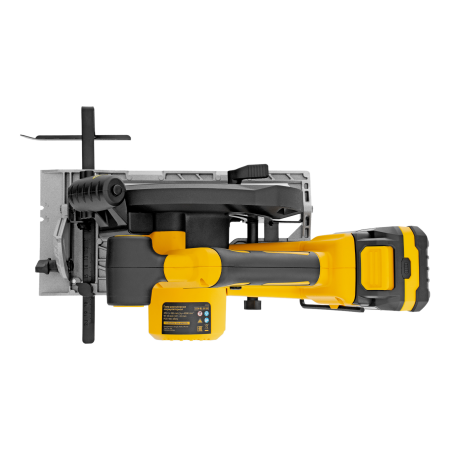 Пила циркулярная аккумуляторная бесщет. DENZEL CCSH-BL-20-185, 185 мм, Li-Ion, 20 В