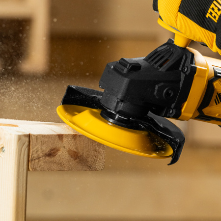 Чашка твердосплавная зачистная DENZEL, 125 мм, Наклонная, среднее зерно #16