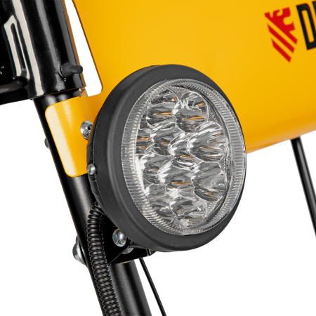 Снегоуборщик бензиновый DENZEL SBM 610, 212 cc, ручной старт, фара