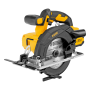Пила циркулярная аккумуляторная DENZEL CCSH-20-165, 165 мм, Li-Ion, 20 В