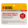 Штуцер для шланга DENZEL 97272, 3/4 дюйм, с наружной резьбой G1