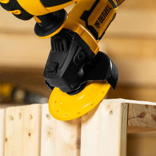 Чашка твердосплавная зачистная DENZEL, 125 мм, Наклонная, мелкое зерно #32