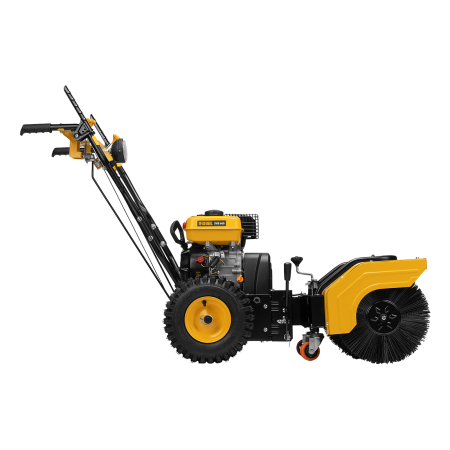 Снегоуборщик гибридный с функц. подметания DENZEL SWB-600, 212 сс, руч. старт, 2 насадки