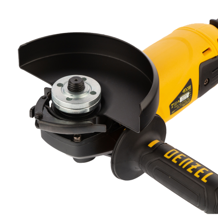 Машина шлифовальная угловая DENZEL AG125-1100A, 1100 Вт, 125 мм, 3000-11000 об/мин