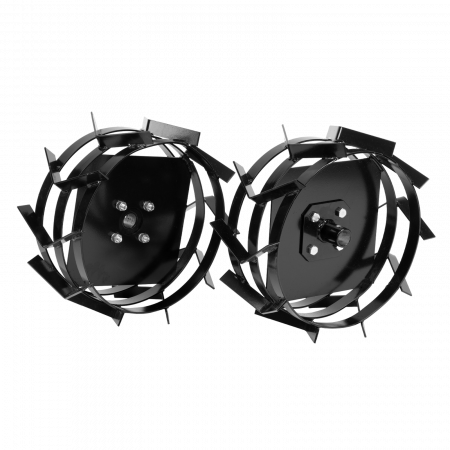 Грунтозацепы DENZEL 425/200 мм, посадка круг 30 мм, комплект 2 шт